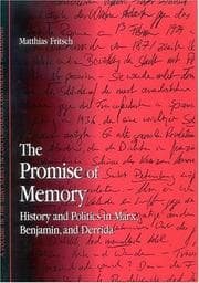 Tapa de The Promise of Memory