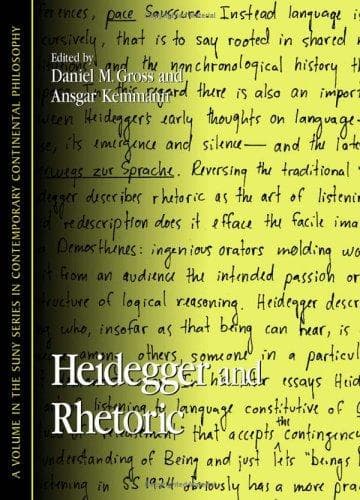 Tapa de Heidegger and rhetoric