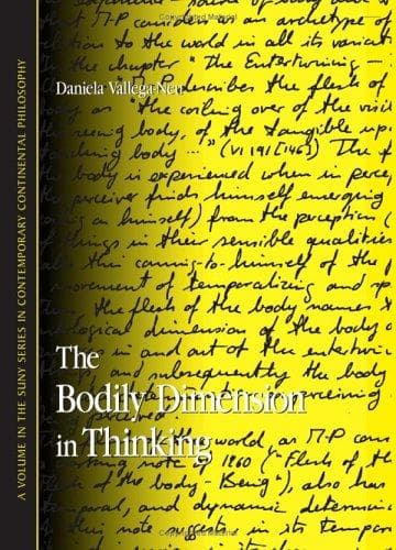Tapa de The bodily dimension in thinking