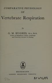 Tapa de Comparative Physiology of Vertebrate Respiration