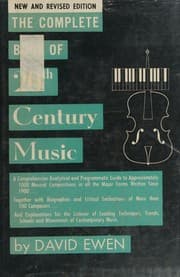Tapa de The Complete Book of 20th Century Music