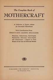 Tapa de The Complete Book of Mothercraft