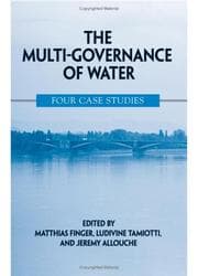 Tapa de The multi-governance of water