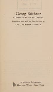 Tapa de complete plays and prose