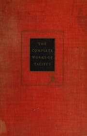 Tapa de The Complete Works of Tacitus