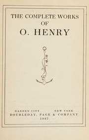 Tapa de the complete works of O. Henry