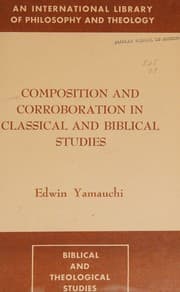 Tapa de Composition and corroboration in classical and Biblical studies