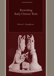 Tapa de Rewriting early Chinese texts