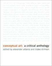 Tapa de Conceptual art