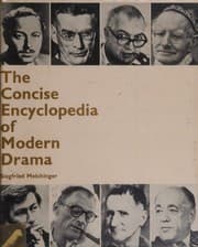 Tapa de The concise encyclopedia of modern drama
