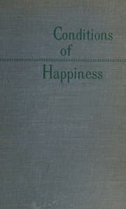 Tapa de Conditions of happiness