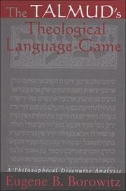 Tapa de The Talmud's Theological Language-game