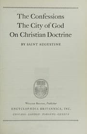 Tapa de The Confessions The City of God on Christian Doctrine