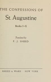 Tapa de The Confessions of St. Augustine, Books I-X, (Catholic Masterpiece Tutorial Series, Ser. I)