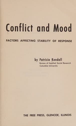 Tapa de Conflict and mood