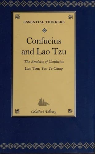 Tapa de Confucius and Lao Tzu