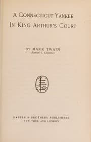 Tapa de A Connecticut Yankee in King Arthur's Court