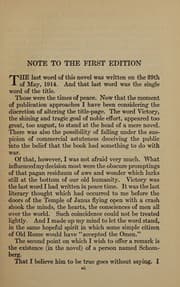 Tapa de Conrad's Victory (Concord Edition)