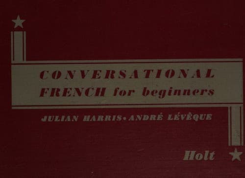 Tapa de Conversational French for Beginners