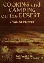 Tapa de Cooking and camping on the desert