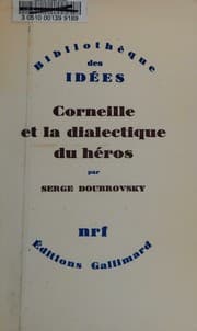 Tapa de Corneille Et La Dialectique Du Heros