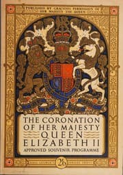 Tapa de The coronation of Her Majesty Queen Elizabeth II