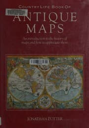 Tapa de Country life book of antique maps