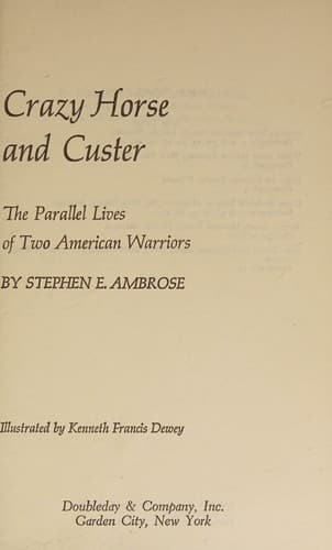 Tapa de Crazy Horse and Custer