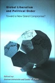 Tapa de Global liberalism and political order
