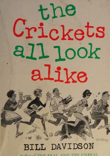 Tapa de The crickets all look alike,