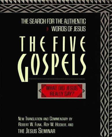 Tapa de The five Gospels