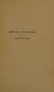 Tapa de Crucial Instances / Sanctuary