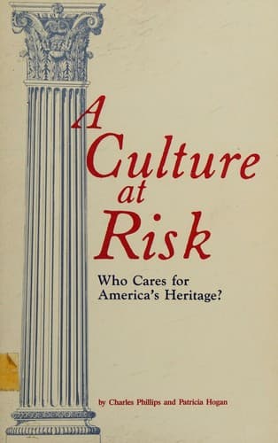 Tapa de A culture at risk