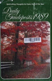 Tapa de Daily Guideposts, 1989, Spirit-Lifting Toughts for Every Day of the Year