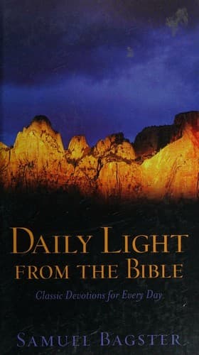 Tapa de Daily Light From the Bible