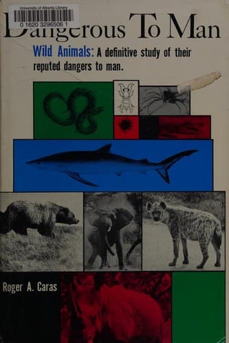Tapa de Dangerous to man; wild animals