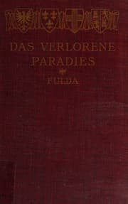 Tapa de Das Verlorene Paradies