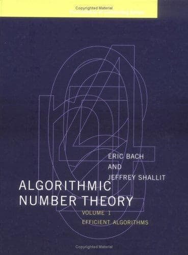 Tapa de Algorithmic number theory