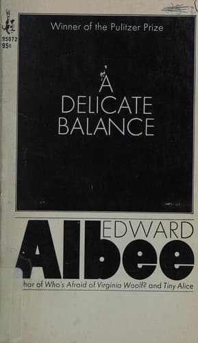 Tapa de A Delicate Balance