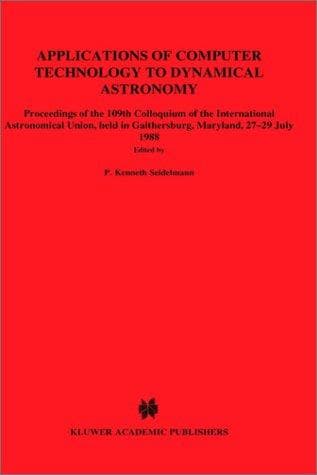 Tapa de Applications of computer technology to dynamical astronomy