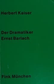 Tapa de Der Dramatiker Ernst Barlach