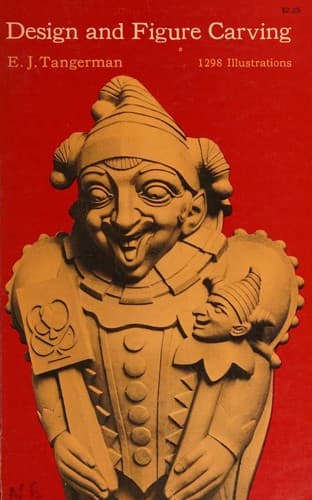Tapa de design and figure carving