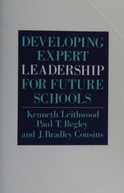 Tapa de Developing expert leadership for future schools