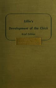 Tapa de Development of the chick