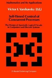 Tapa de Self-timed control of concurrent processes