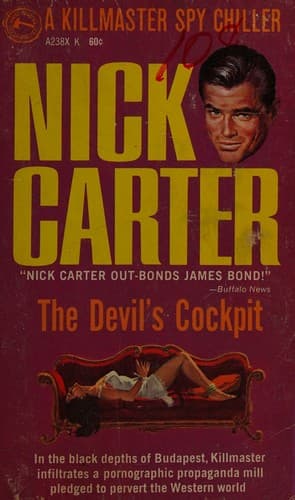 Tapa de The Devil's Cockpit. A Killmaster Spy Chiller