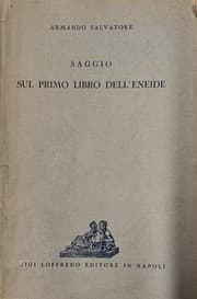 Tapa de Saggio sul primo libro dell'Eneide