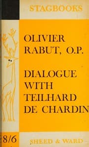 Tapa de Dialogue with Teilhard de Chardin