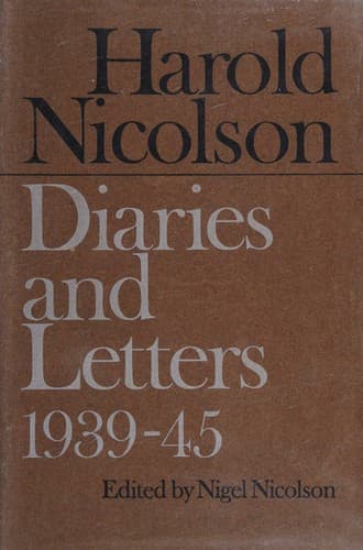 Tapa de Diaries and letters
