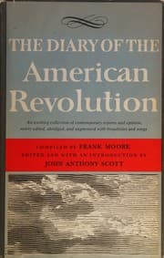 Tapa de The diary of the American revolution, 1775-1781